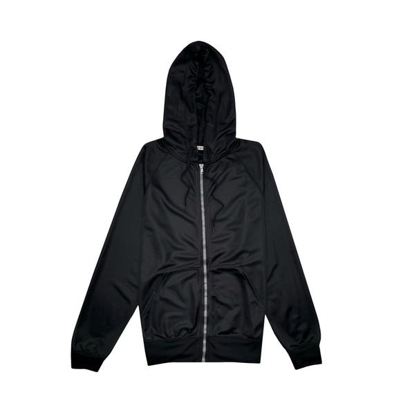 OUR LEGACY Stiff Poly Zip-Up Hoodie